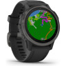Часы GARMIN FENIX 6S SAPPHIRE CARBON GRAY DLC WITH BLACK BAND 010-02159-25
