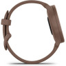 Часы GARMIN VIVOMOVE SPORT цвета кокоса, золотистый безель, с силиконовым ремешком 010-02566-02
