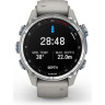 Часы-навигатор GARMIN DESCENT MK3 43 мм STAINLESS STEEL WITH FOG GREY SILICONE BAND 010-02753-04