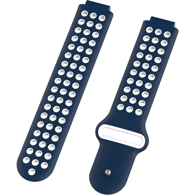 Ремешок сменный для GARMIN FORERUNNER 735 (Тёмно-синий) 010-11251-0P